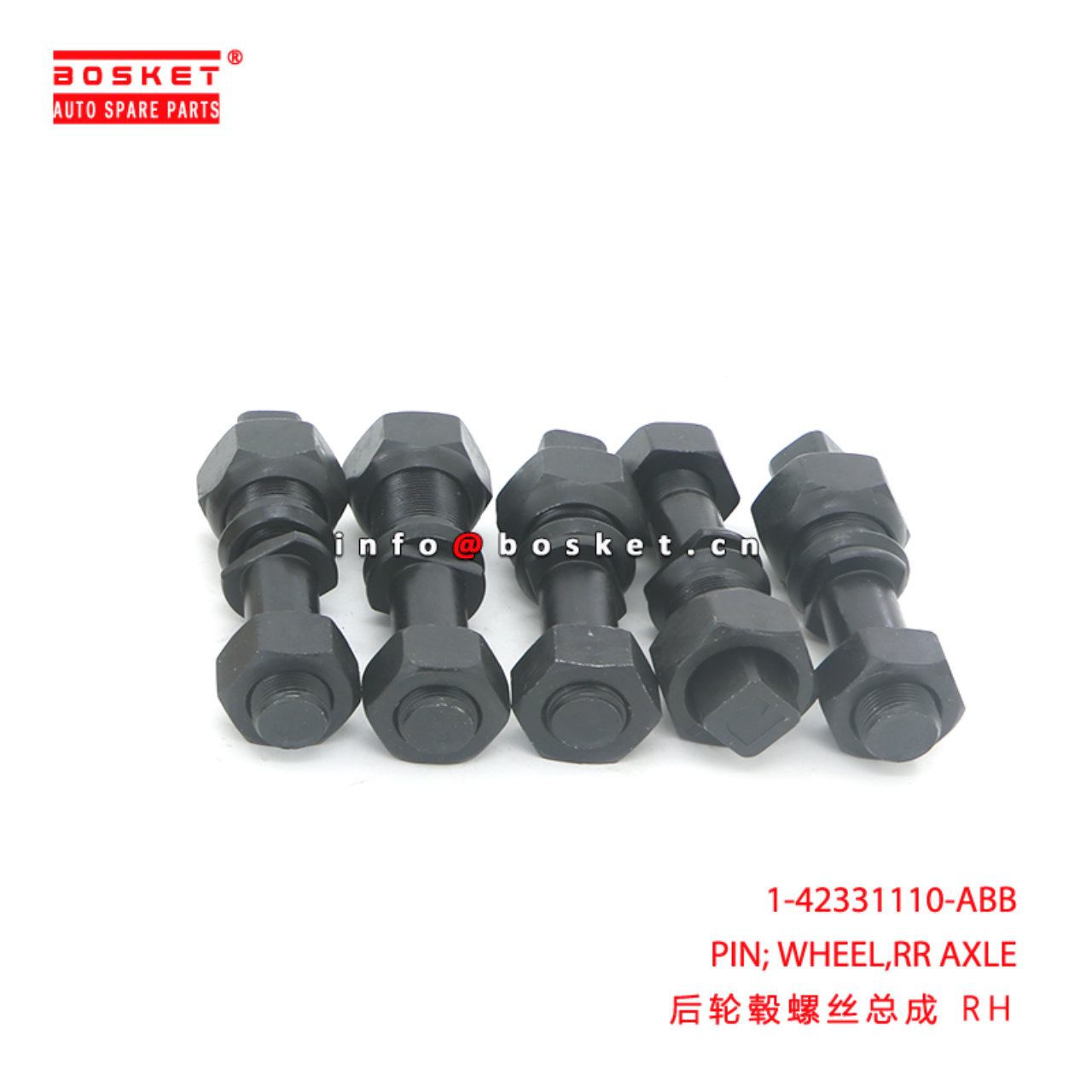 1-42331110-ABB PIN; WHEEL,RR AXLE suitable for ISU...