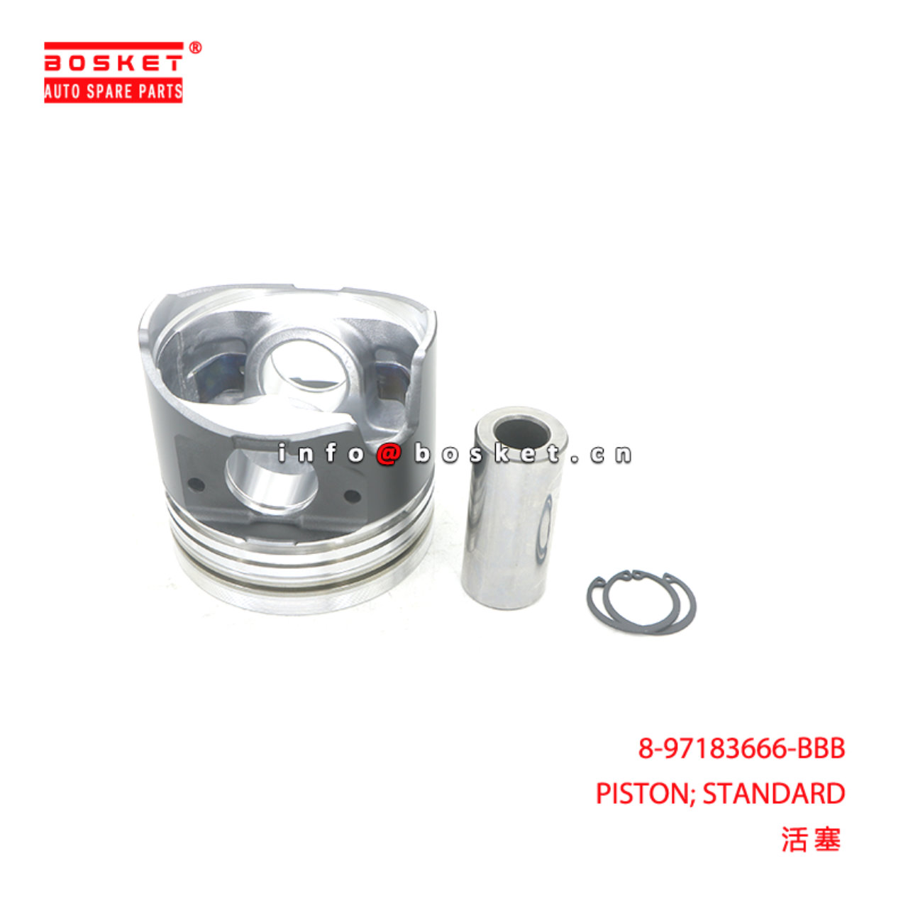 8-97183666-BBB PISTON; STANDARD suitable for ISUZU...