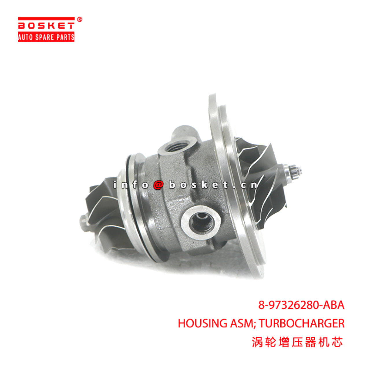 8-97326280-ABA HOUSING ASM; TURBOCHARGER suitable for ISUZU NQR 4HG1 8973262800