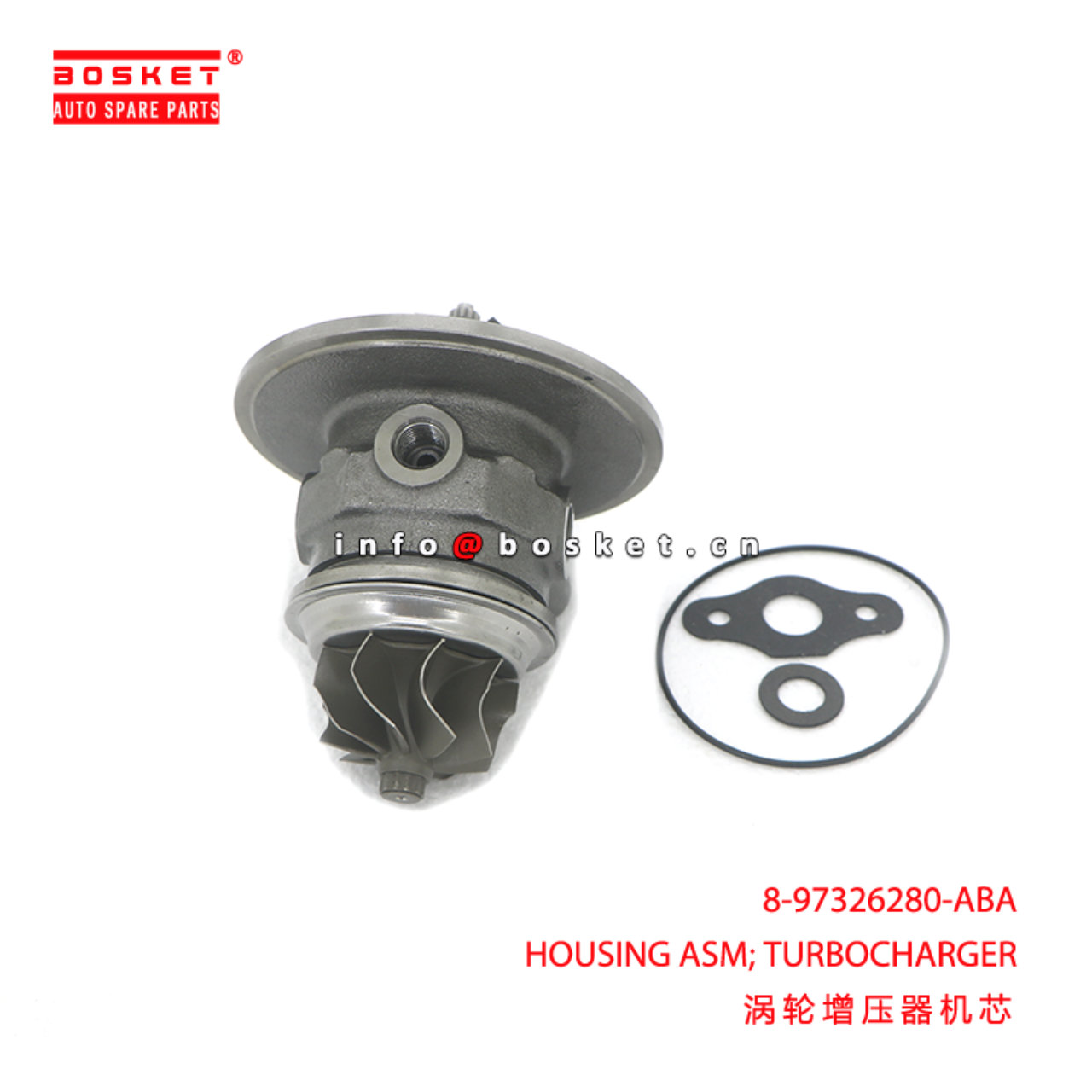 8-97326280-ABA HOUSING ASM; TURBOCHARGER suitable for ISUZU NQR 4HG1 8973262800