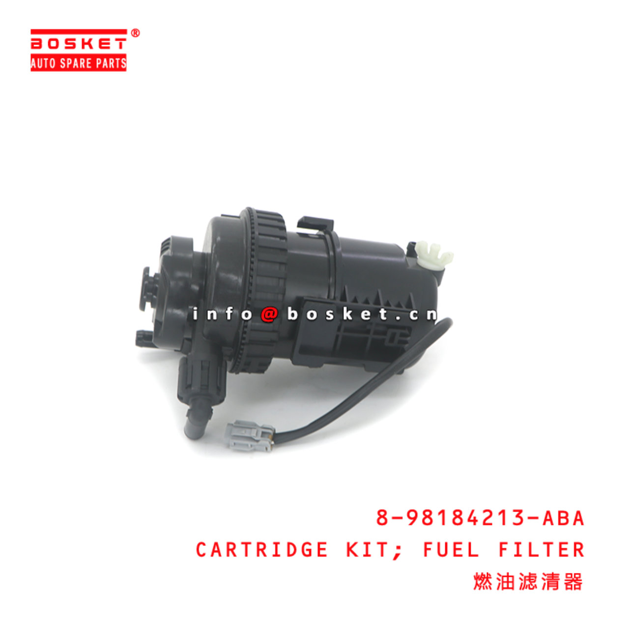 8-98184213-ABA CARTRIDGE KIT; FUEL FILTER suitable for ISUZU 4KH1 8981842130