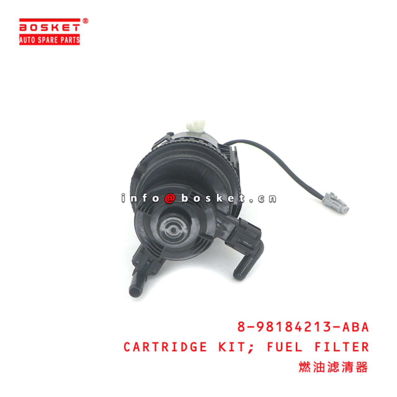 8-98184213-ABA CARTRIDGE KIT; FUEL FILTER suitable for ISUZU 4KH1 8981842130