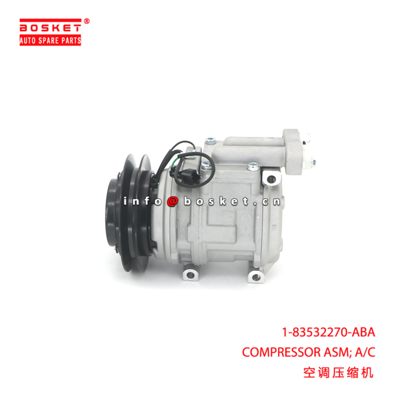 1-83532270-ABA COMPRESSOR ASM; A/C suitable for ISUZU 6HK1 1835322700