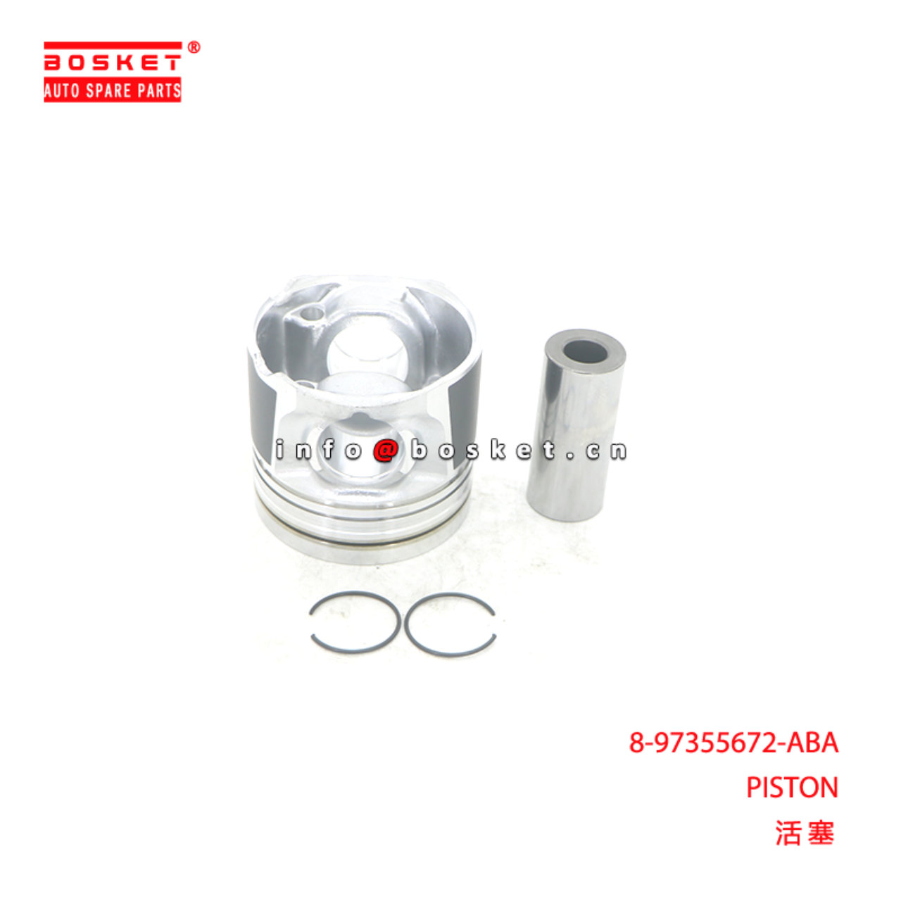 8-97355672-ABA PISTON suitable for ISUZU 4JK1 8973556720