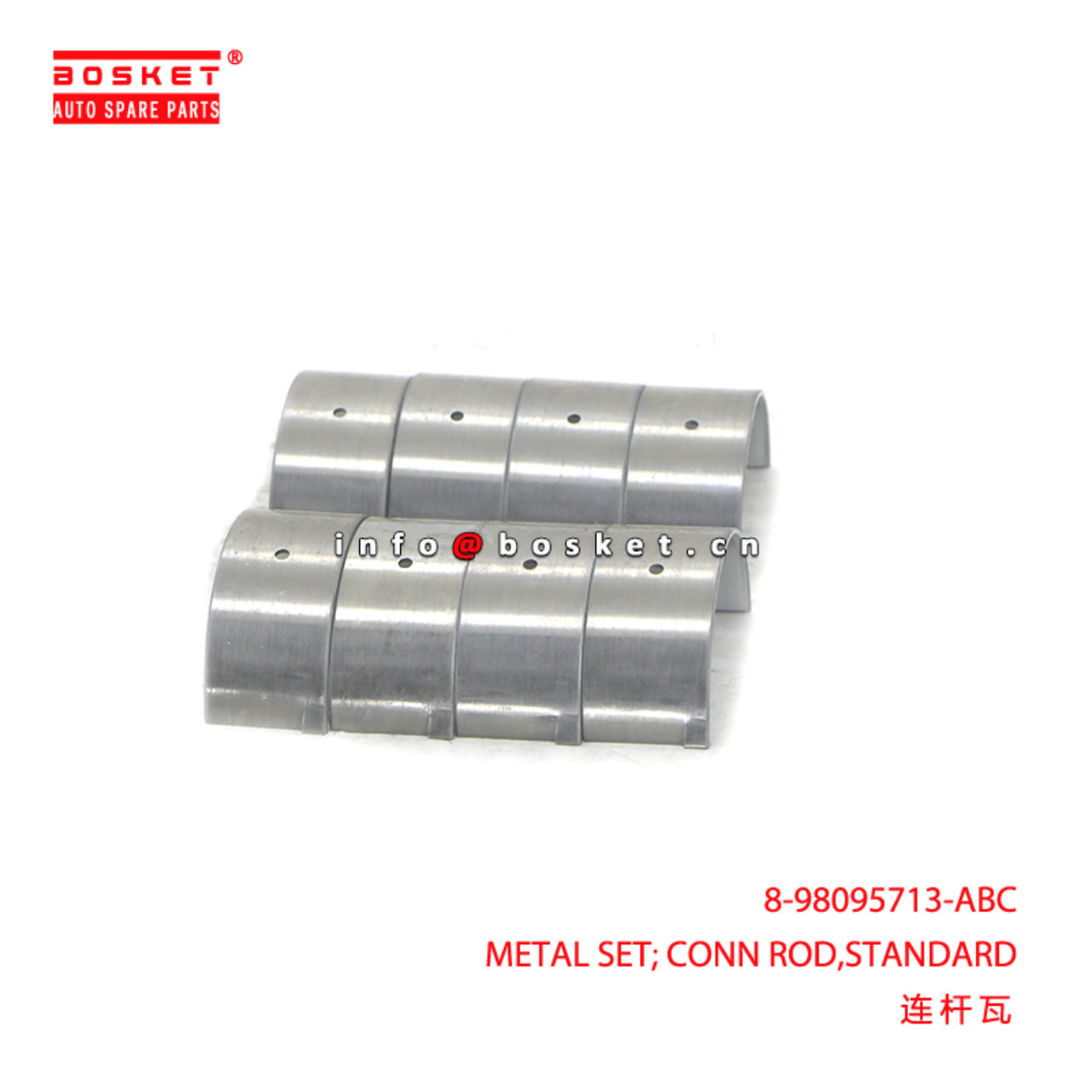 8-98095713-ABC METAL SET; CONN ROD,STANDARD suitab...