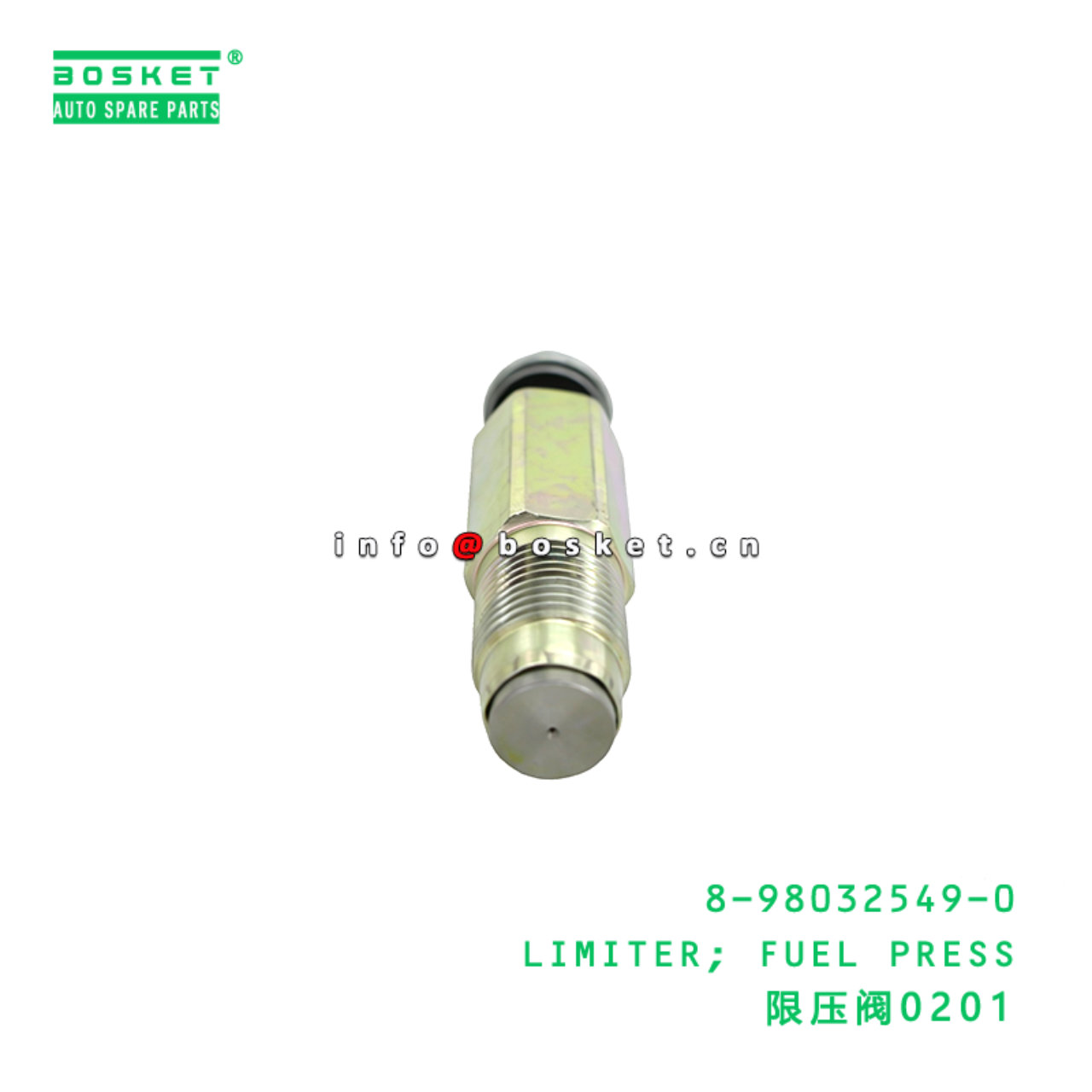 8-98032549-0 LIMITER; FUEL PRESS suitable for ISUZU 4JJ1 6HK1 8980325490