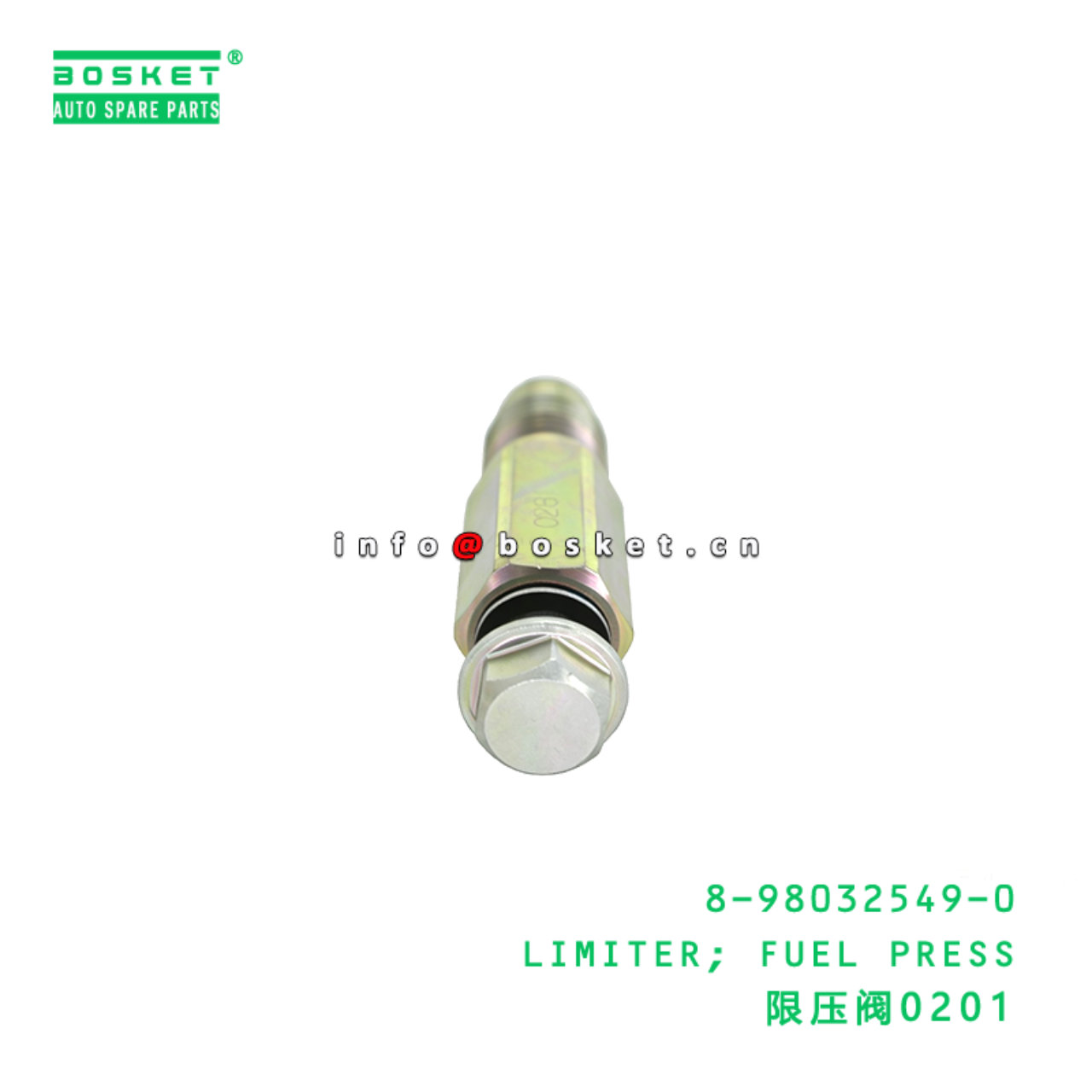 8-98032549-0 LIMITER; FUEL PRESS suitable for ISUZU 4JJ1 6HK1 8980325490