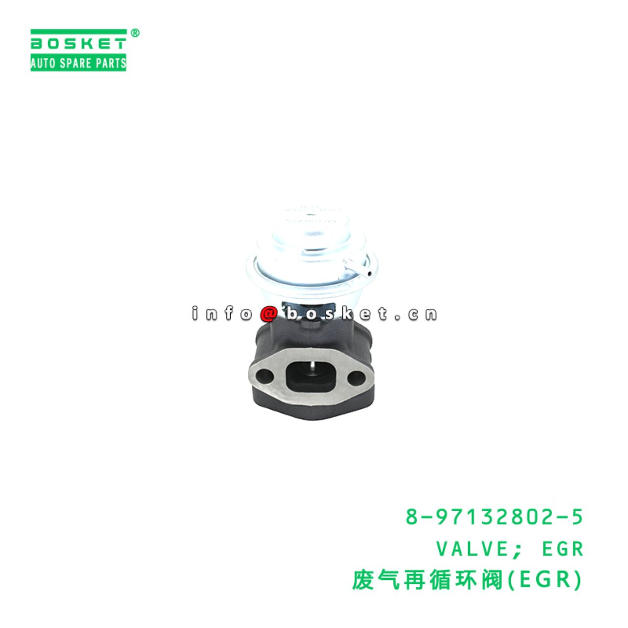 8-97132802-5 VALVE; EGR suitable for ISUZU TFR55 U...