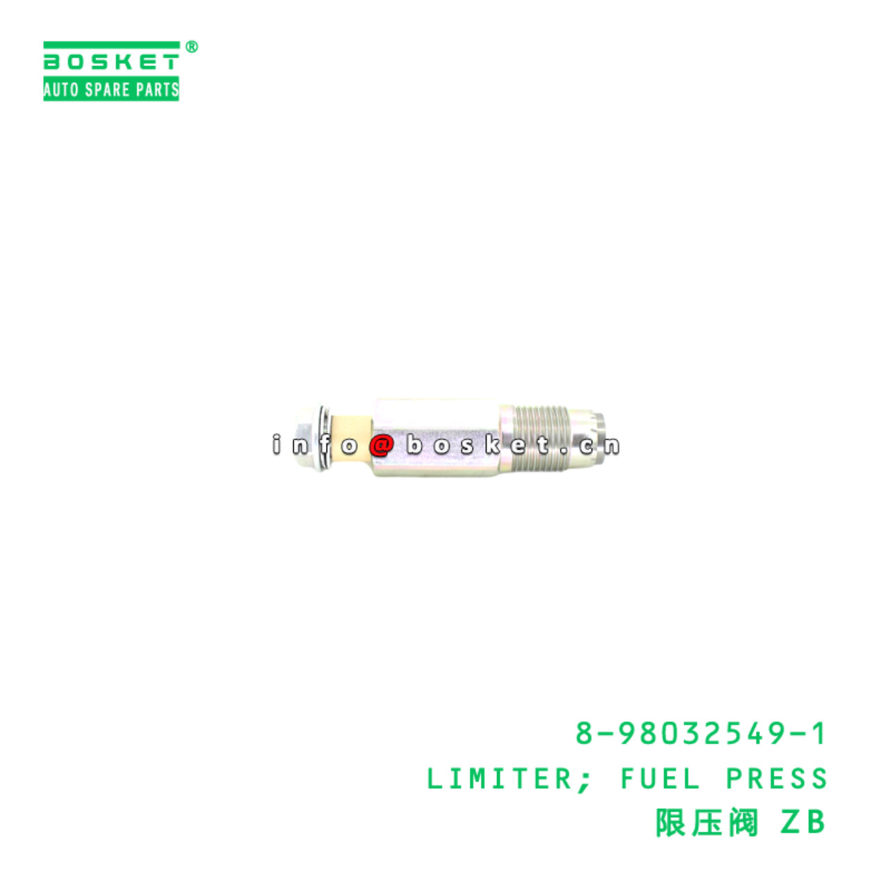 8-98032549-1 LIMITER; FUEL PRESS suitable for ISUZ...
