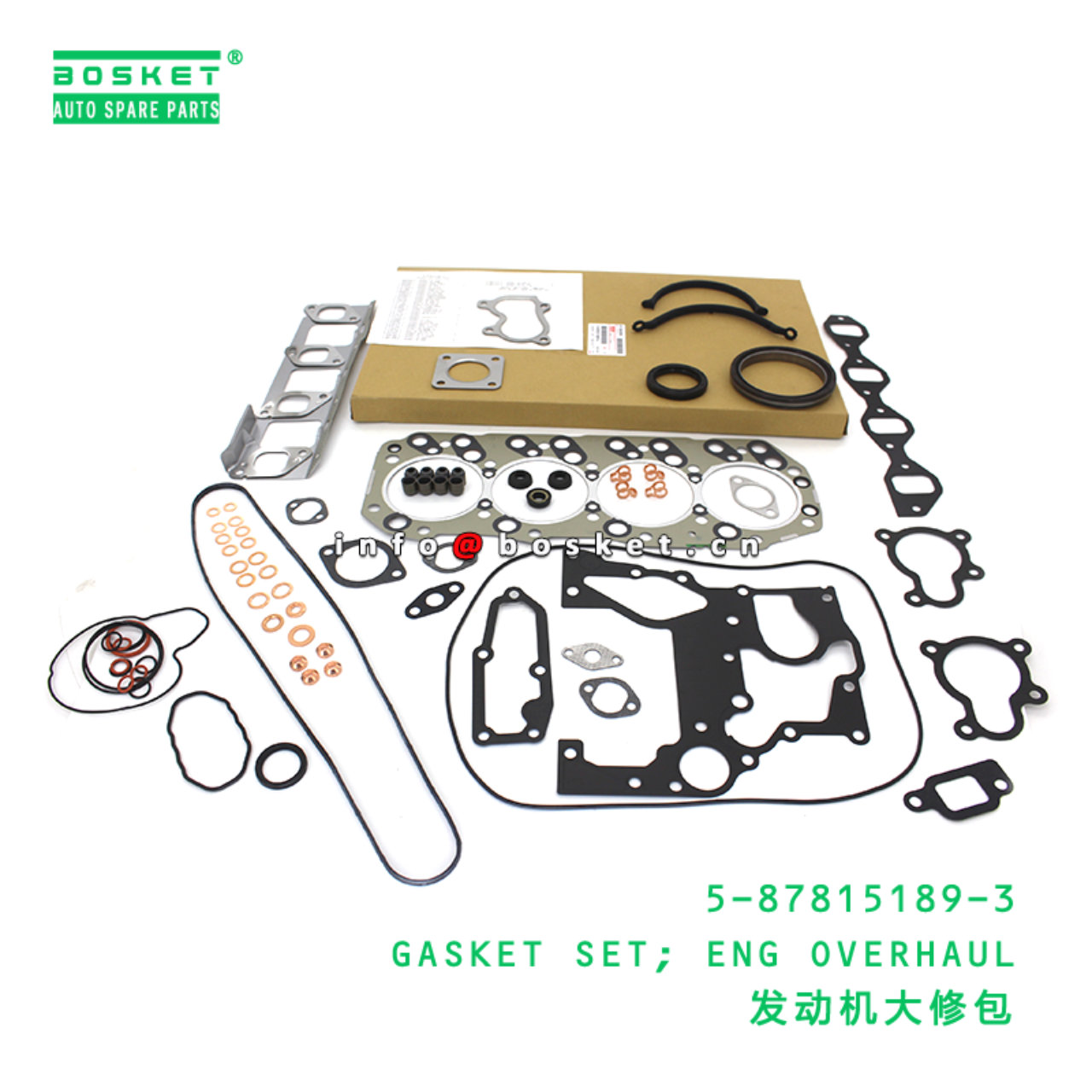 5-87815189-3 GASKET SET; ENG OVERHAUL suitable for...