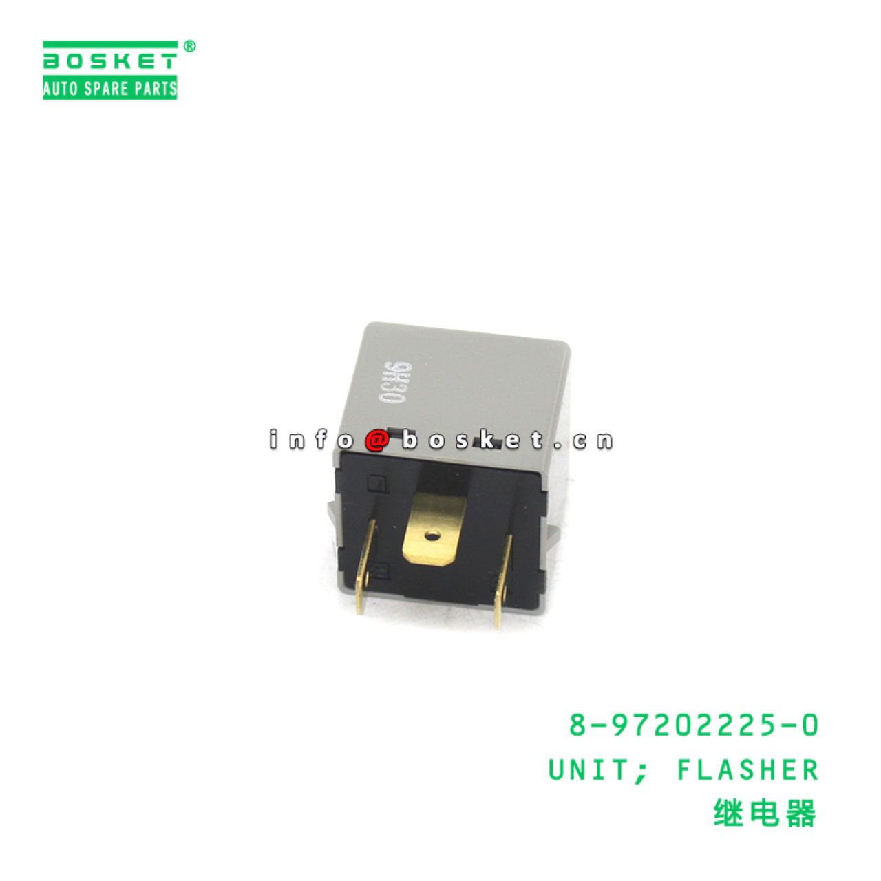 8-97202225-0 UNIT; FLASHER suitable for ISUZU TFR17 4ZE1 8972022250