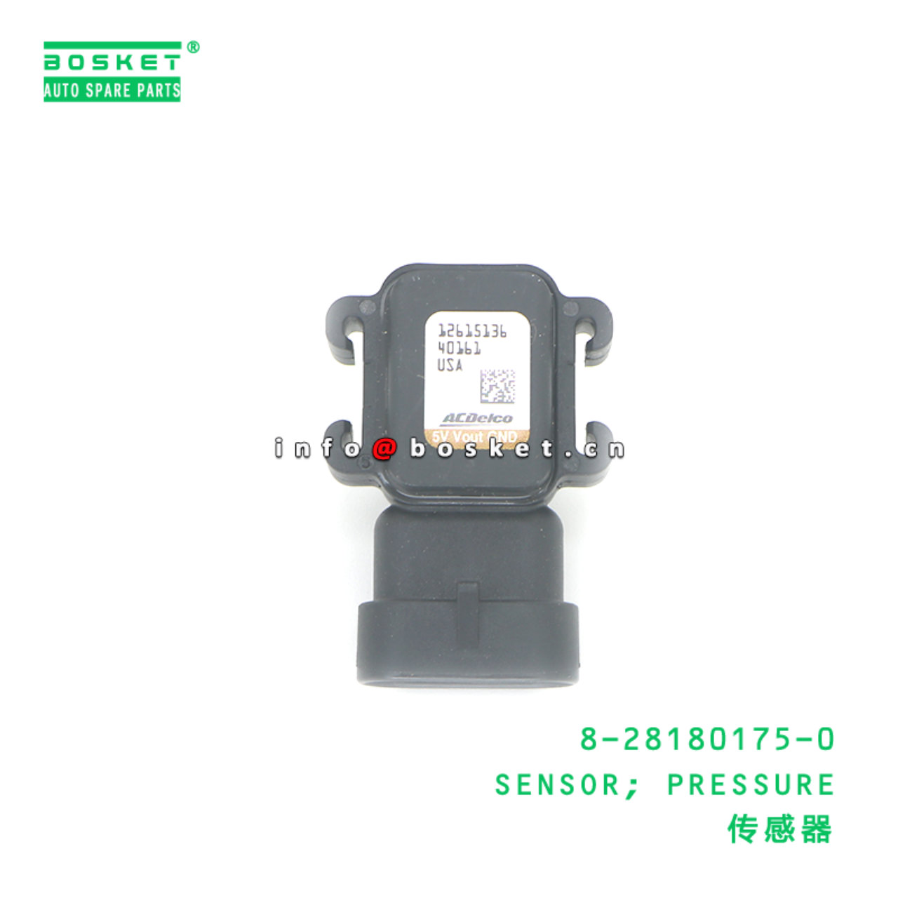 8-28180175-0 SENSOR; PRESSURE suitable for ISUZU 8281801750