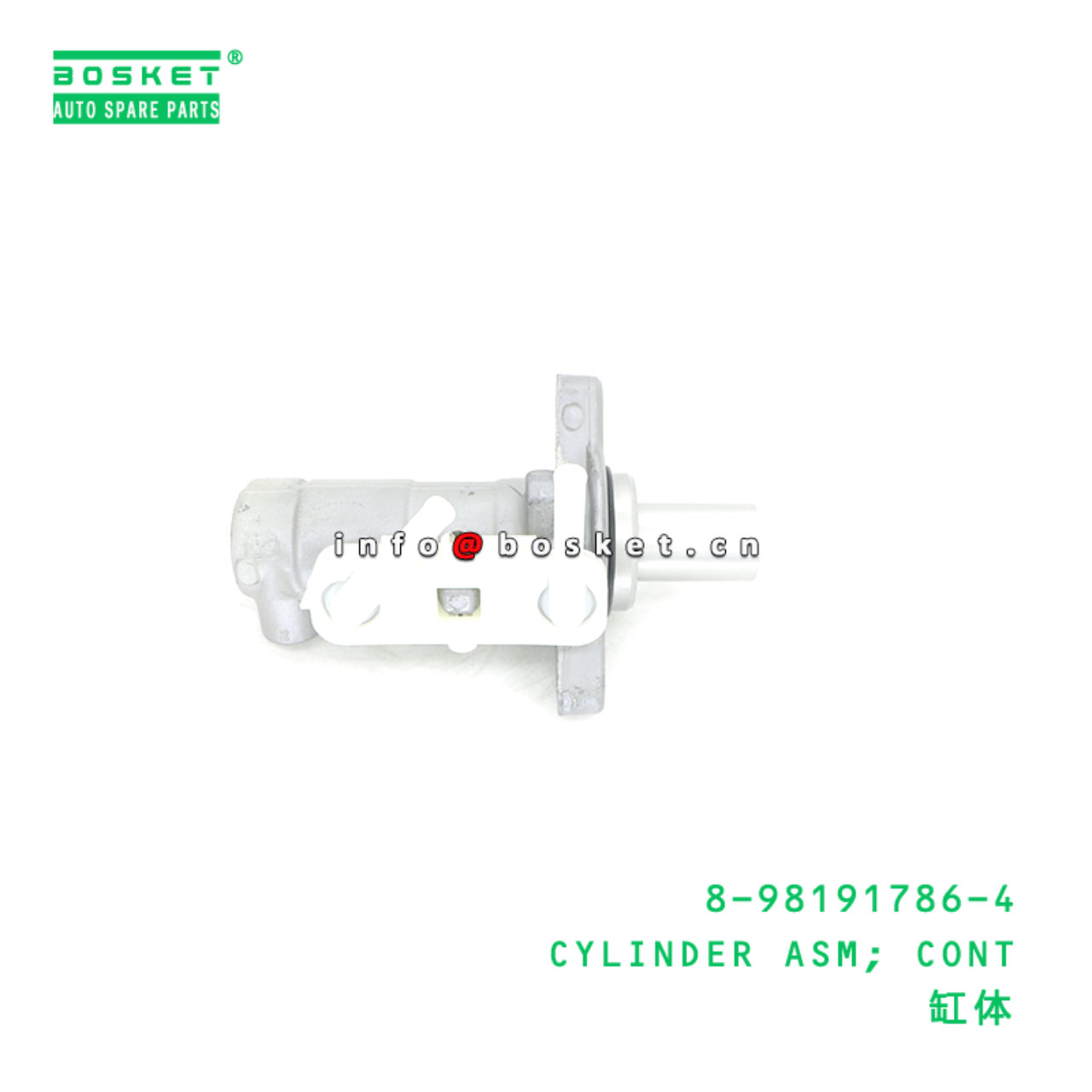 8-98191786-4 CYLINDER ASM; CONT suitable for ISUZU 8981917864