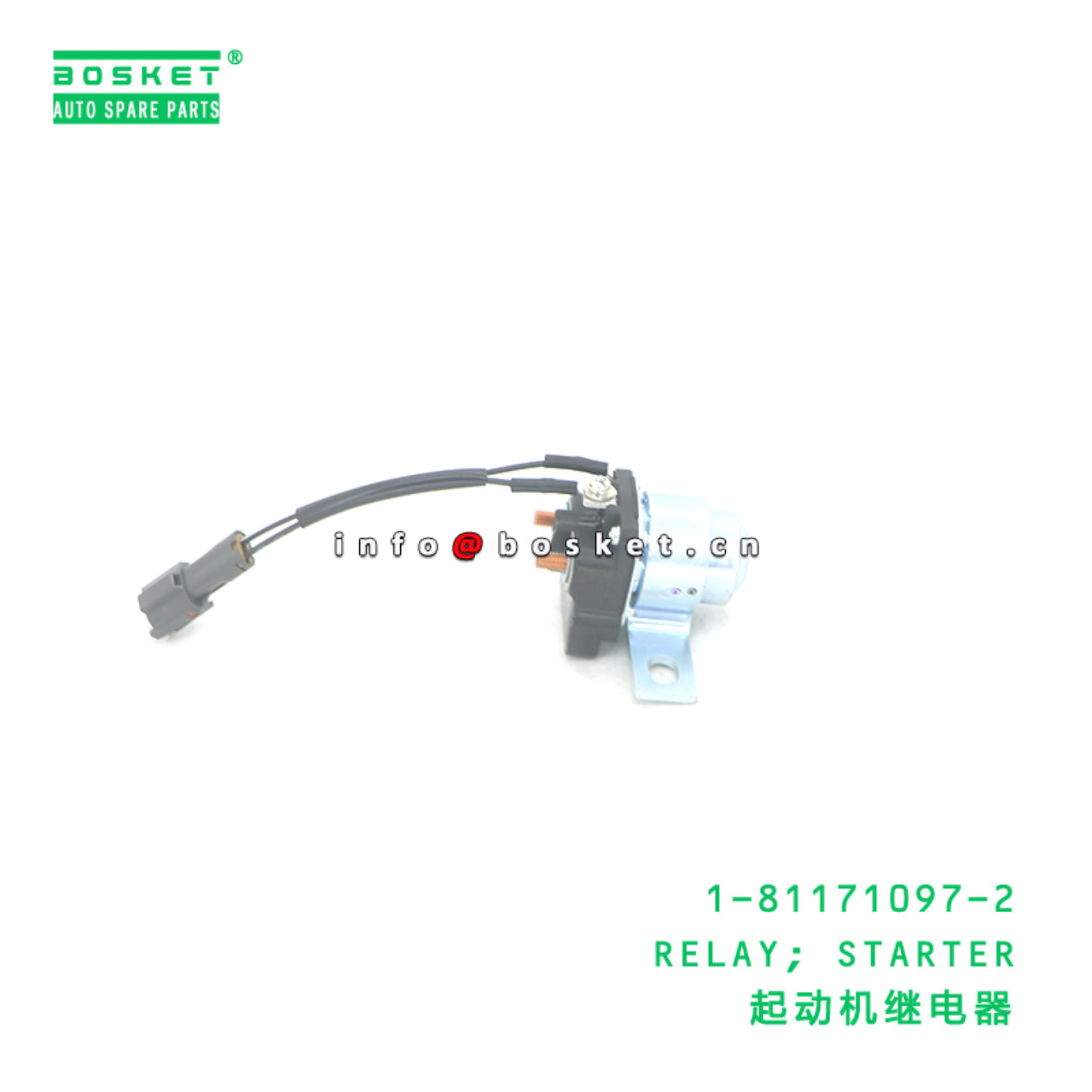 1-81171097-2 RELAY; STARTER suitable for ISUZU CYZ 6WF1 1811710972