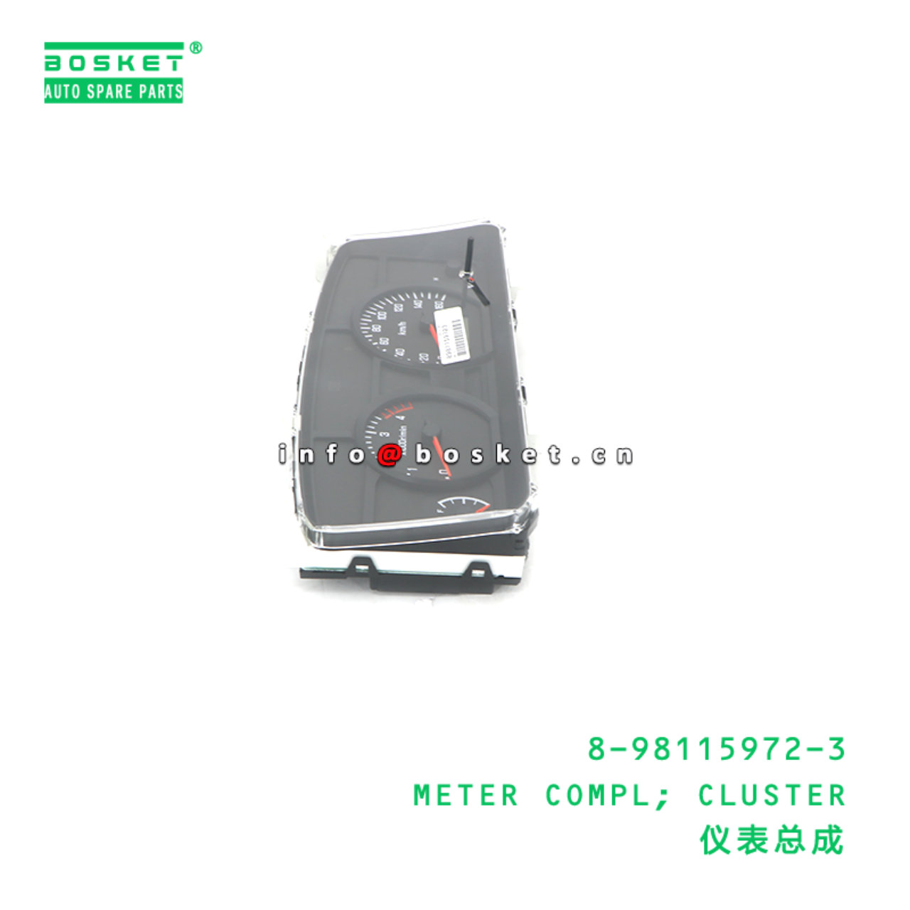 8-98115972-3 METER COMPL; CLUSTER suitable for ISUZU 8981159723