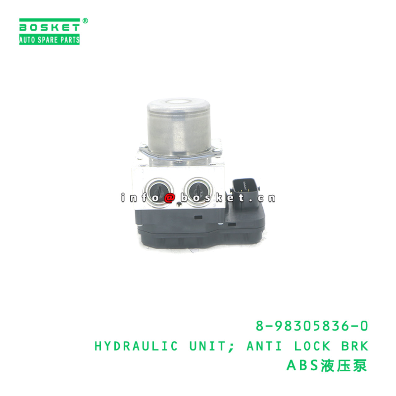 8-98305836-0 HYDRAULIC UNIT; ANTI LOCK BRK suitable for ISUZU 8983058360