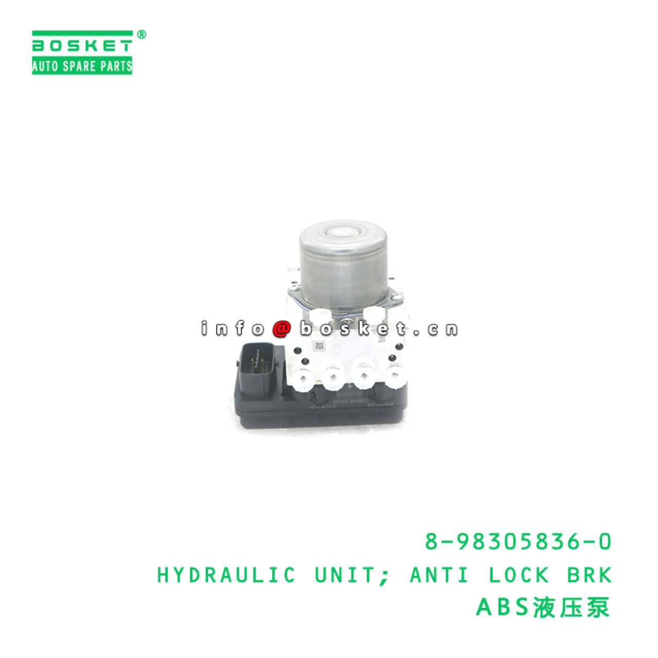 8-98305836-0 HYDRAULIC UNIT; ANTI LOCK BRK suitable for ISUZU 8983058360
