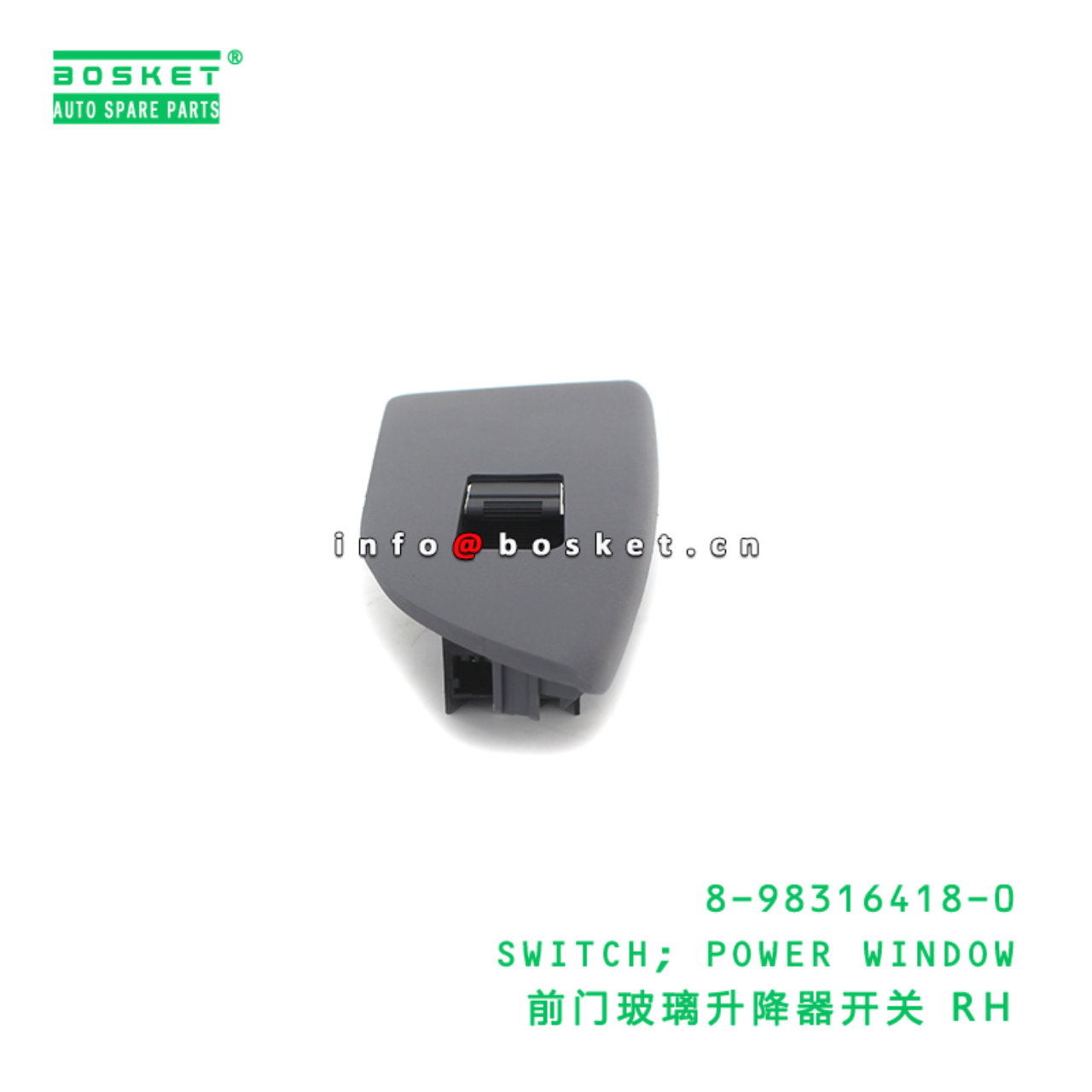 8-98316418-0 SWITCH; POWER WINDOW suitable for ISUZU VC46 6UZ1 8-98316418-0