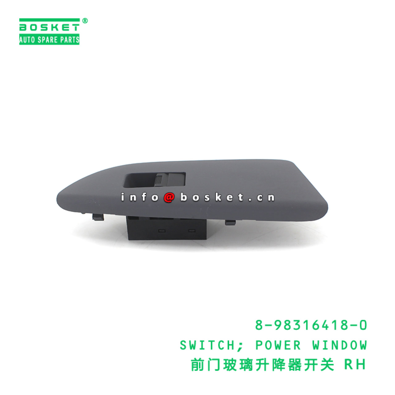 8-98316418-0 SWITCH; POWER WINDOW suitable for ISUZU VC46 6UZ1 8-98316418-0