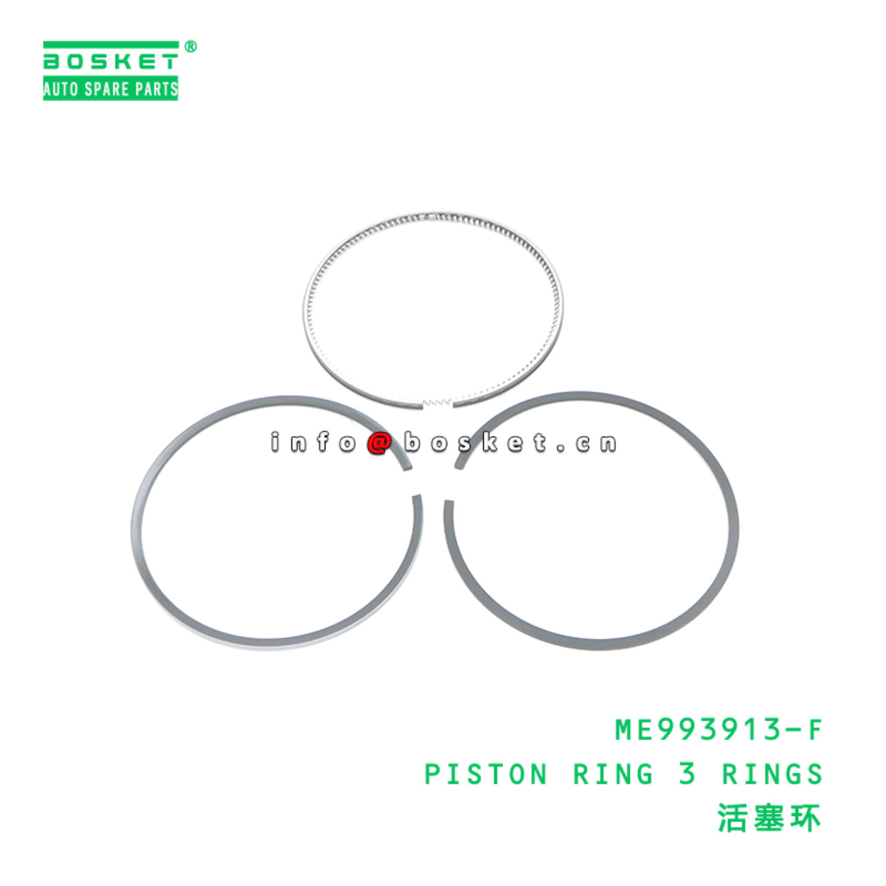 ME993913-F PISTON RING 114MM 3 RINGS 2.8K+2.0+4.0 ...