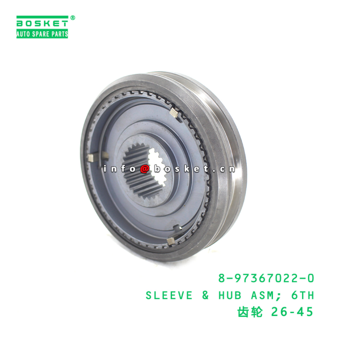 8-97367022-0 SLEEVE & HUB ASM; 6TH suitable for IS...