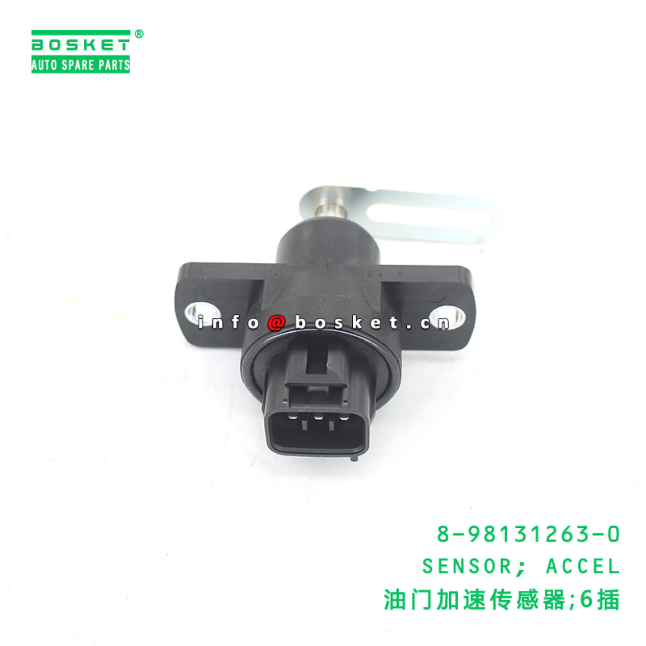 8-98131263-0 SENSOR; ACCEL suitable for ISUZU NQR7...