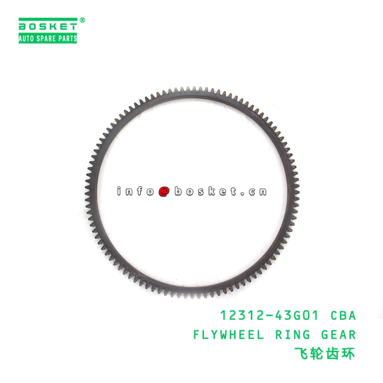 12312-43G01 CBA FLYWHEEL RING GEAR suitable for NISSAN BD30 TD27 12312-43G01 CBA