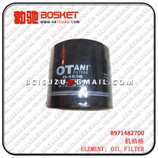 8971482700 8-97148270-0 8970967770 2906548000   700P/ 4HK1 NPR66/4HF1   ELEMENT; OIL FILTER