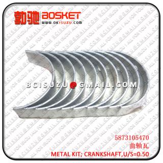 5873105470 5-87310547-0  NPR66/4HF1 4HG1   METAL KIT; CRANKSHAFT,U/S=0.50