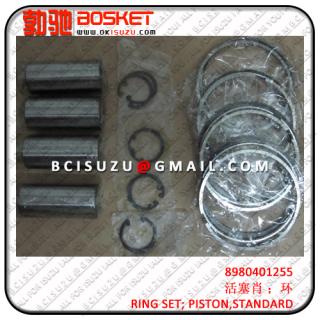 8980401250 8-98040125-0 8976034231 8-97603423-1   700P/4HK1   RING SET; PISTON,STANDARD