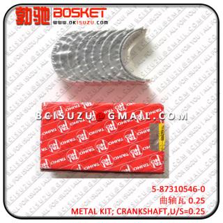 5873105460 5-87310546-0  NPR66/4HF1/4HG1  METAL KIT; CRANKSHAFT,U/S=0.25