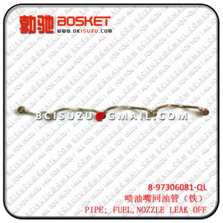 8973060810 8-97306081-0  700P/4HK1   PIPE; FUEL,NOZZLE LEAK OFF