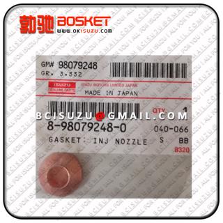 8980792480 8-98079248-0   XYB/4HK1   GASKET; INJ NOZZLE