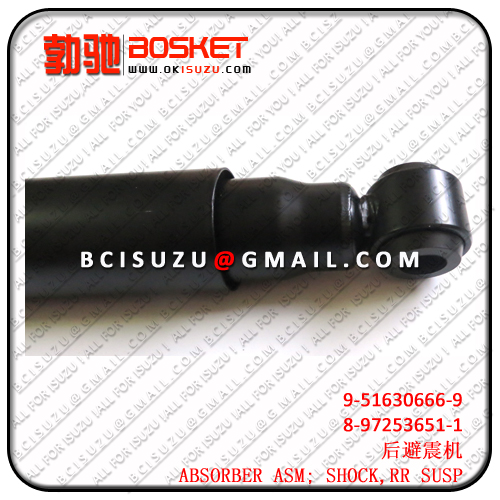 9516306660 9-51630666-0 8972536511 8-97253651-1   NPR59/4BD1/4JB1   ABSORBER ASM; SHOCK,RR SUSP