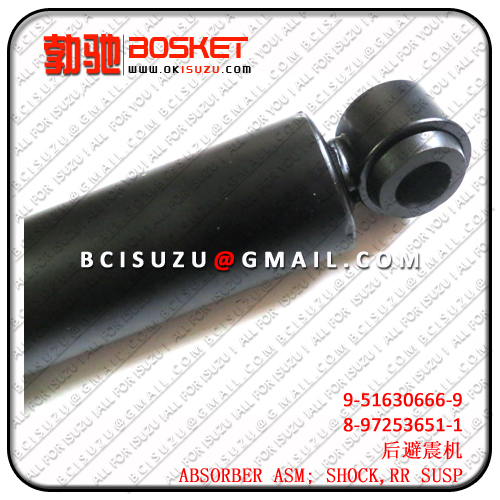 9516306660 9-51630666-0 8972536511 8-97253651-1   NPR59/4BD1/4JB1   ABSORBER ASM; SHOCK,RR SUSP