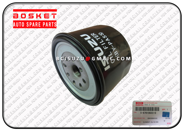 Isuzu BVP 5-87610023-0 8-94360418-1 4BC2 Oil Filter