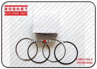 ISUZU 8-98017166-0 4HK1 RING SET; PISTON,STANDARD