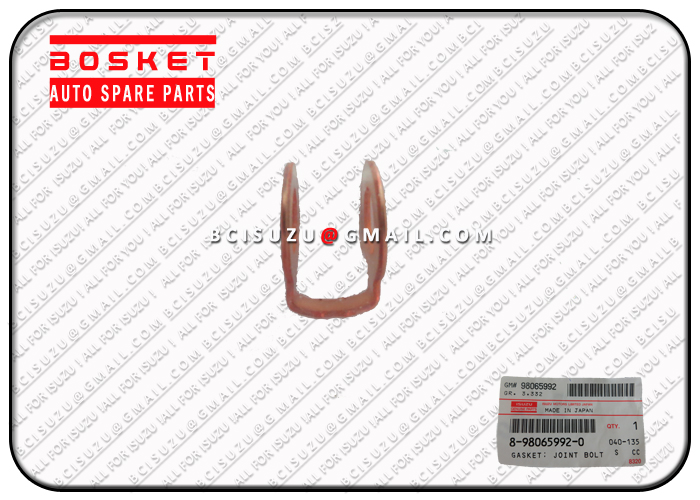 ISUZU 8-97600925-0 4HK1 GASKET; JOINT BOLT,LEAK OFF PIPE ID=8.3