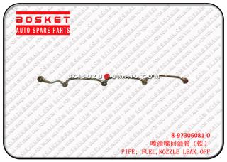 ISUZU 8-97306081-0 4HK1 PIPE; FUEL,NOZZLE LEAK OFF