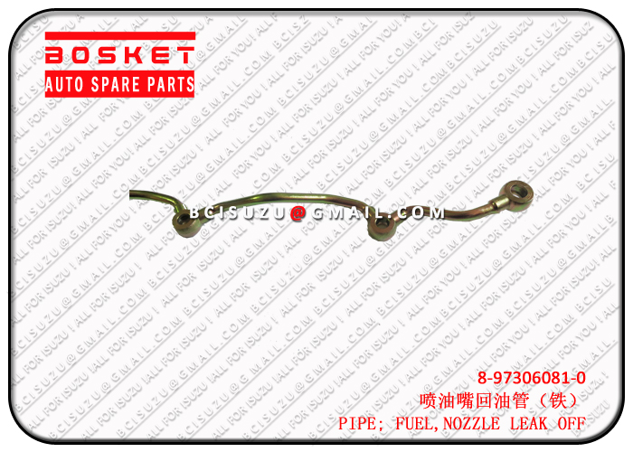 ISUZU 8-97306081-0 4HK1 PIPE; FUEL,NOZZLE LEAK OFF