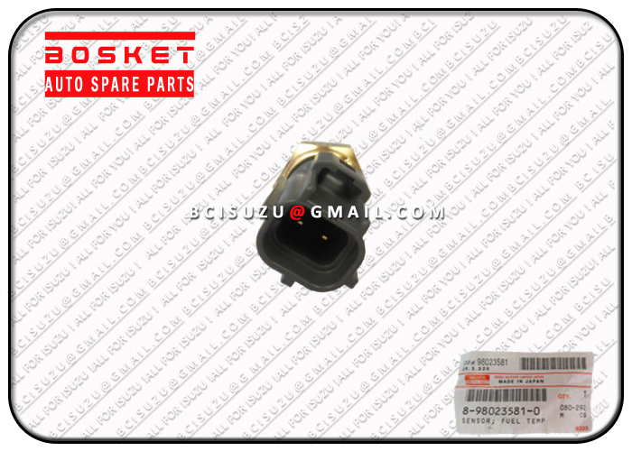 ISUZU 8-98023581-0 4HK1   SENSOR; FUEL TEMPERATURE  