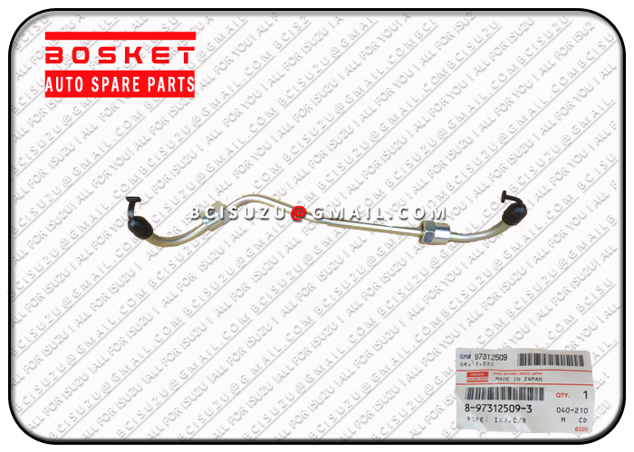 ISUZU 8-97312509-3 4HK1 PIPE; INJ,C/R