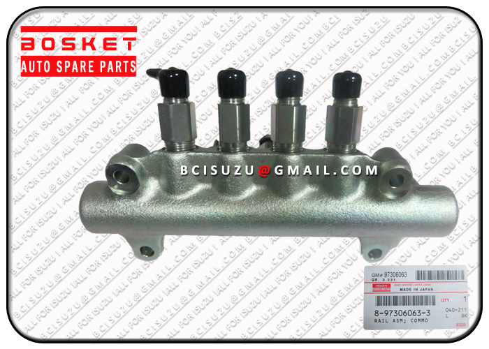 ISUZU 8-97306063-4 4HK1 RAIL ASM; COMMON