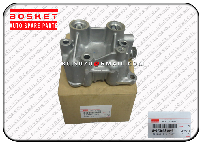 ISUZU 8-97363840-1 4HK1 COVER; OIL PORT