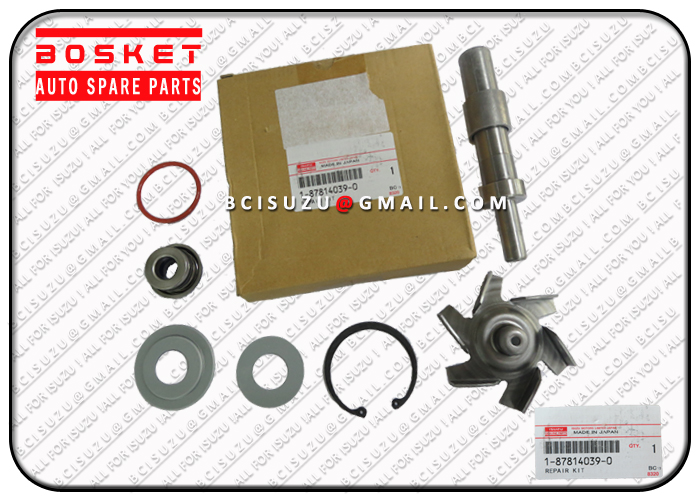 1878140390 1-87814039-0 Isuzu 6HE1 Water Pump Repair Kit 1878120281 1-87812028-1 