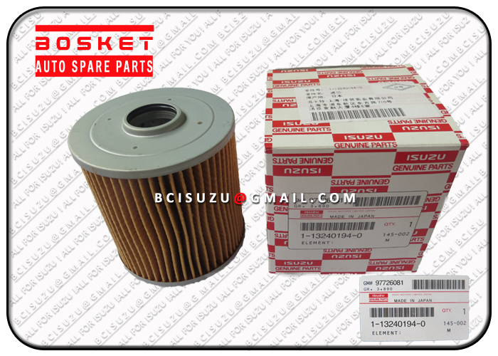 1132401940 1-13240194-0 Fuel Filter Element Kit For Isuzu CXZ81K 10PE1 