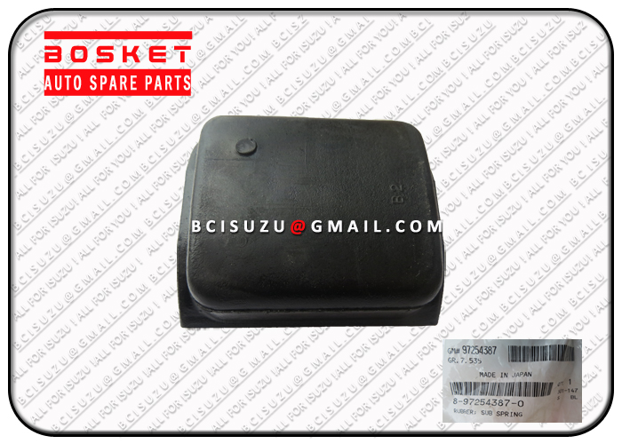 8972543870 8-97254387-0 Isuzu NPR 4BD1 Sub Spring Rubber 8941199581 8-94119958-1 