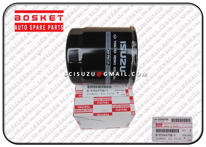 8970497081 8-97049708-1 Oil Filter Element For ISUZU 4JA1 4JB1