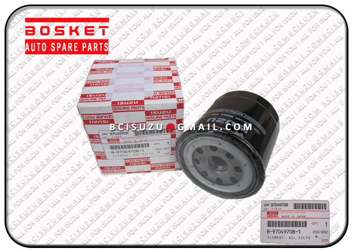 8970497081 8-97049708-1 Oil Filter Element For ISUZU 4JA1 4JB1