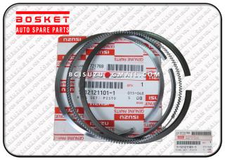 1121211012 1-12121101-2 Standard Piston Ring Set For ISUZU FSR12 6BG1 